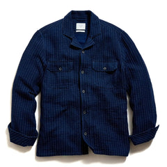 Pin Dot Dobby Two Pocket Overshirt