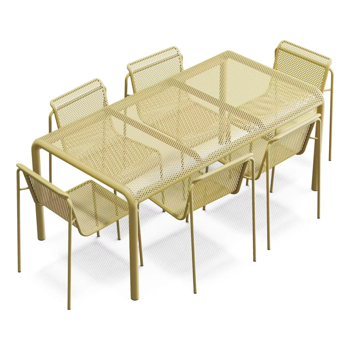 Perf Dining Set (Table + 6 Chairs)