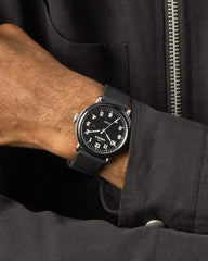 Runwell Detrola 3HD 41mm, Black Rubber Strap