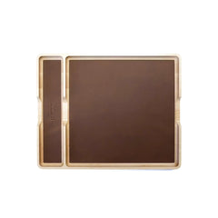 Maple & Leather Valet Tray