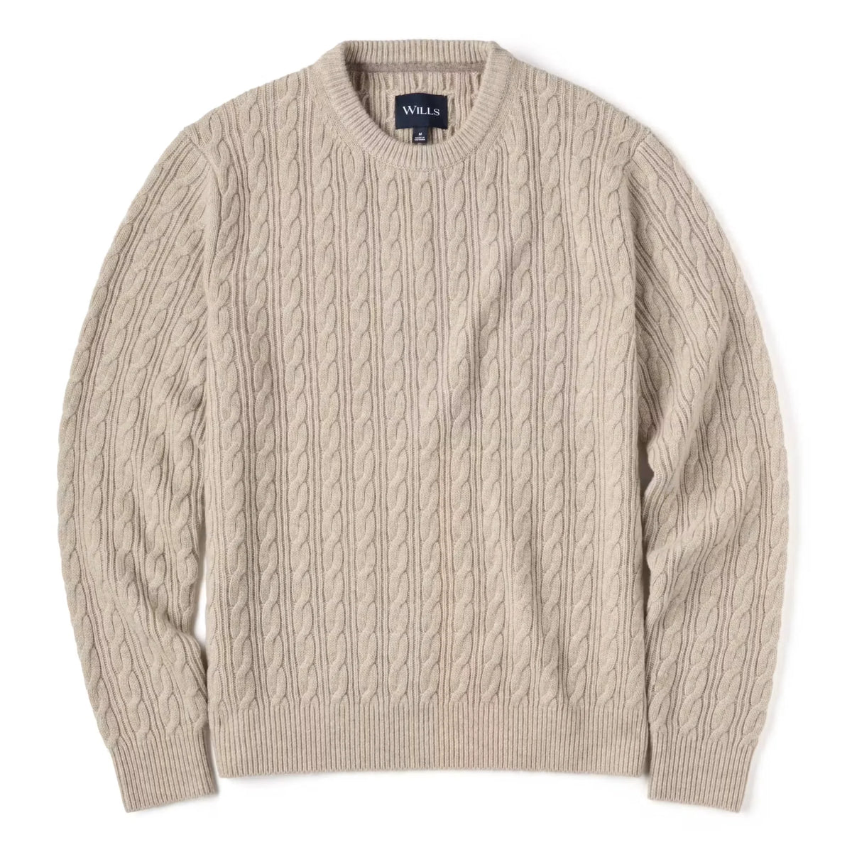 EasyCash Merino Cable Knit Sweater