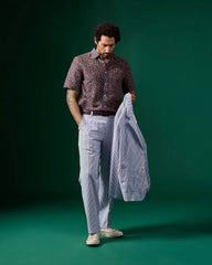 Silk Linen Short Sleeve Shirt
