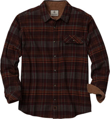 Legendary Whitetails Mens Flannel Long Sleeve Button Down 100% Cotton Shirt