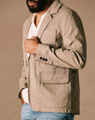 Huckberry Flint and Tinder 365 Utility Blazer, Mens Sports Coat, Casual Blazer
