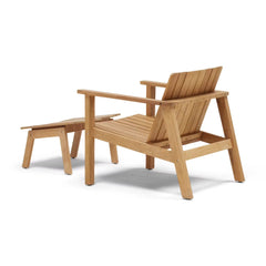 The Outdoor Low Chair + The Ottoman
