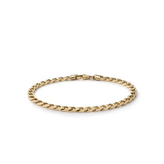 4mm Cuban Chain Bracelet