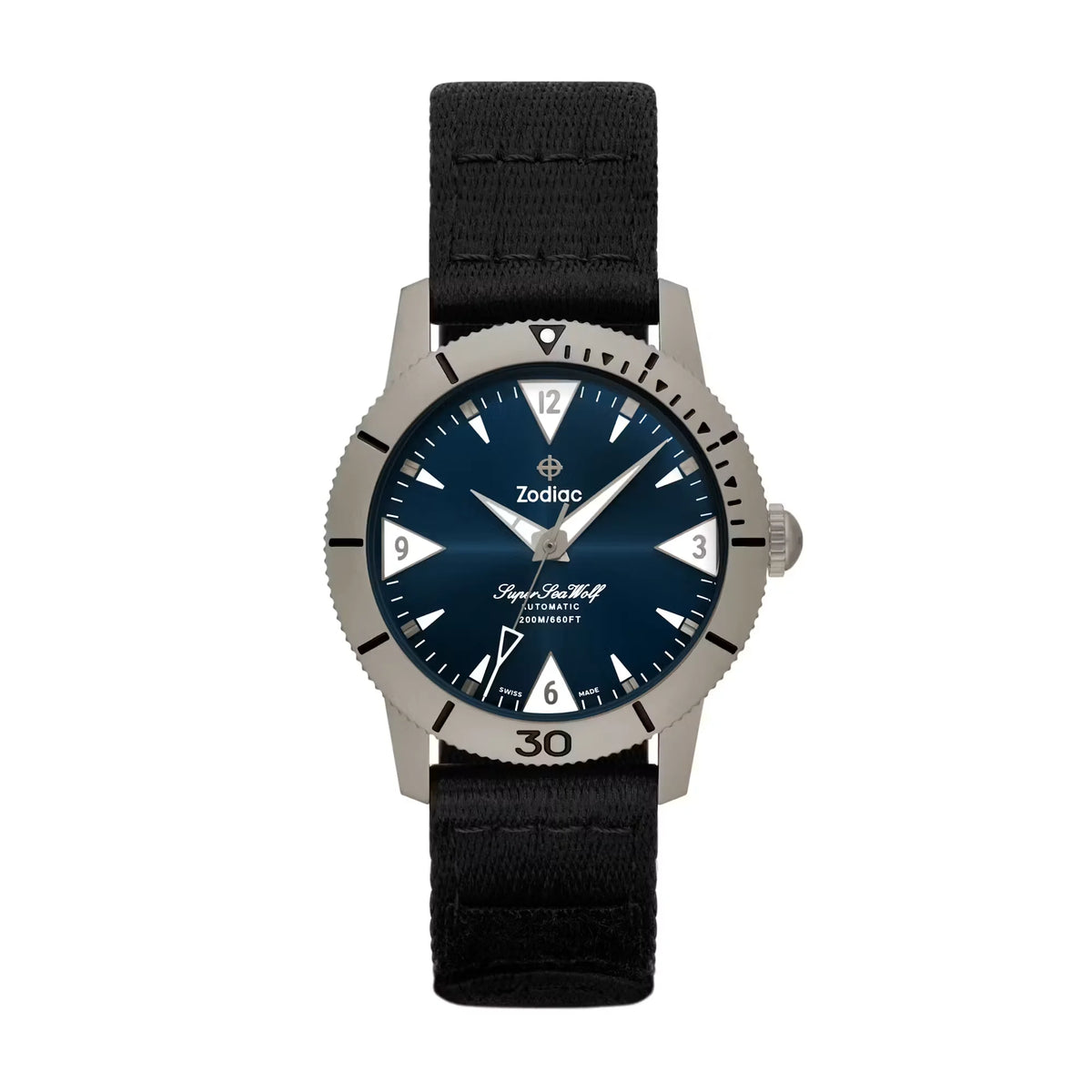 Huckberry x Zodiac Titanium Super Sea Wolf Dive Watch