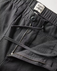 Cotton-Linen Baker Pant