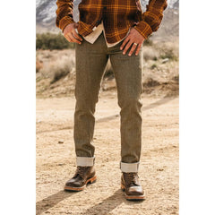 The Pen Slim Straight Stretch Selvedge Denim Jeans
