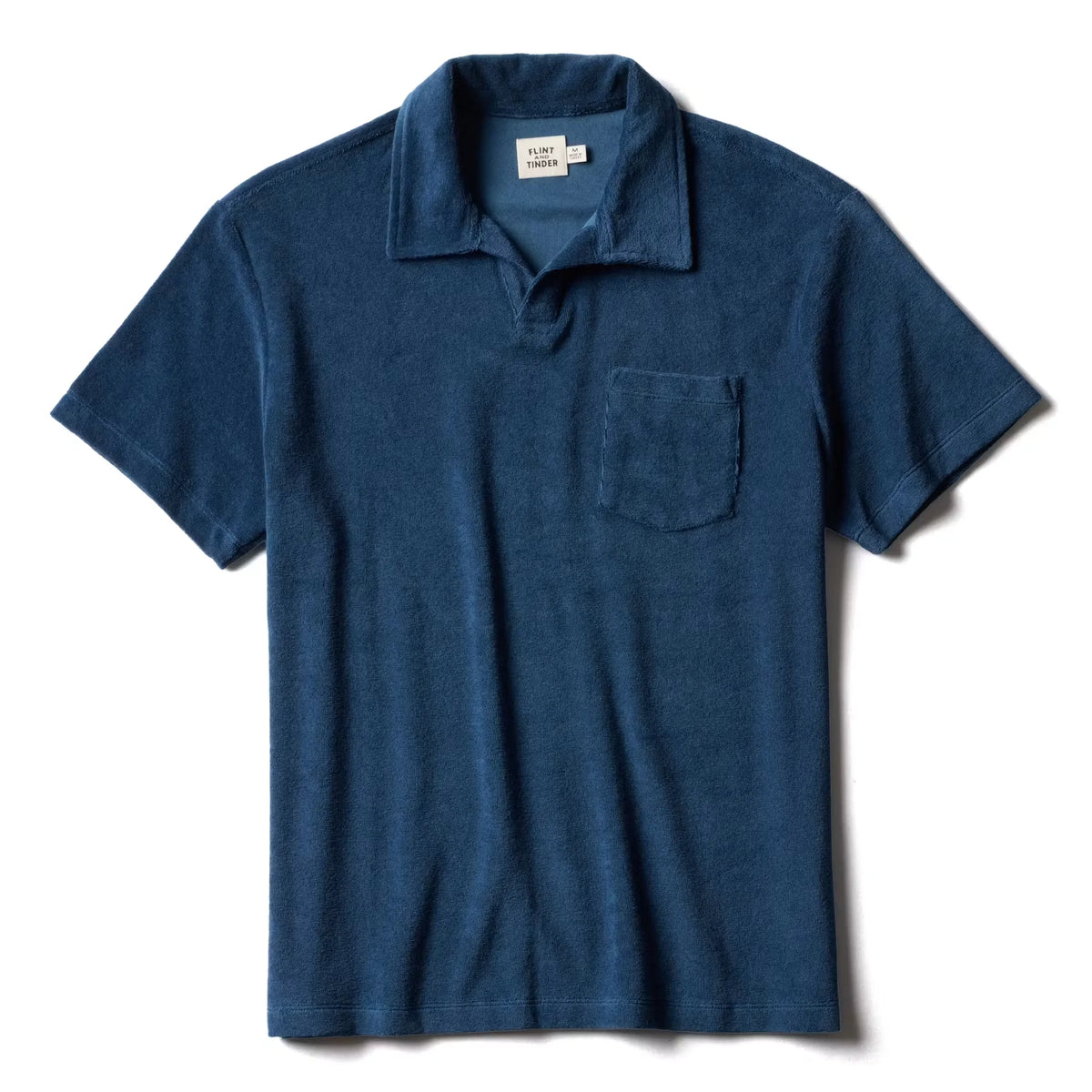 Towel Terry Johnny Collar Polo