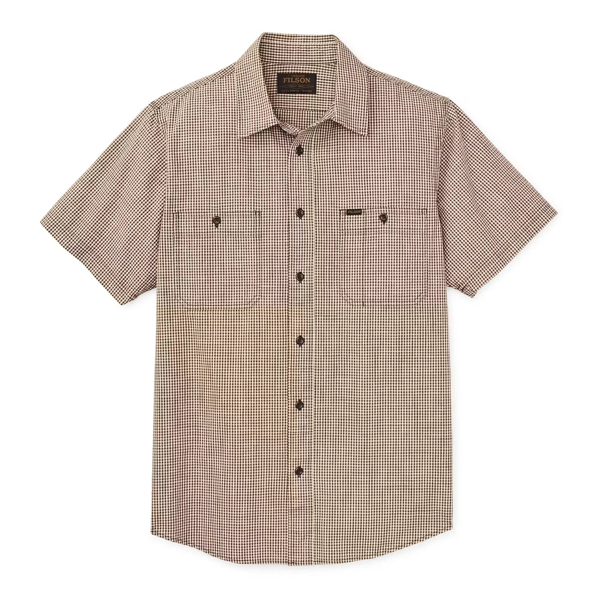 Short Sleeve Chambray Shirt