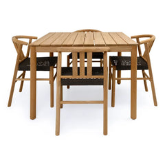 The Outdoor Dining Set - 4 Chairs