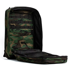 GR2 Waxed Woodland Camo Backpack - 34L