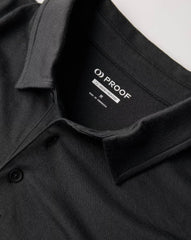 Huckberry Proof Men's 72-Hour Merino Wool Polo Shirt, Short Sleeve, Moisture Wicking & Odor Resistant