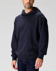 Huckberry Flint and Tinder Midweight Terry Pullover Mens Hoodie, Loopback Cotton Hoodies, Mens Hooded Sweatshirt