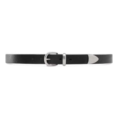 Western Bridle Leather Belt Slim