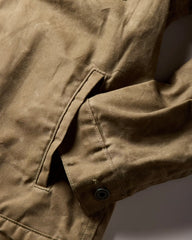 Flannel-Lined Waxed Trucker Jacket - Tall