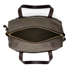 Rugged Twill Tote with Zipper