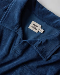 Towel Terry Johnny Collar Polo