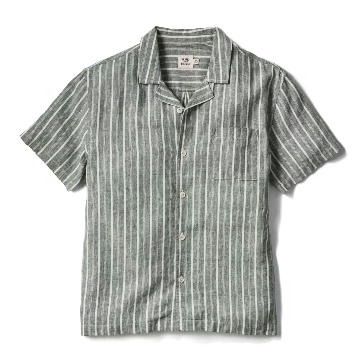 Cotton-Linen Camp Shirt