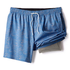 Performance Lined Swim Trunk - 7"