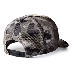 Animated Camo Huckberry Supply Trucker