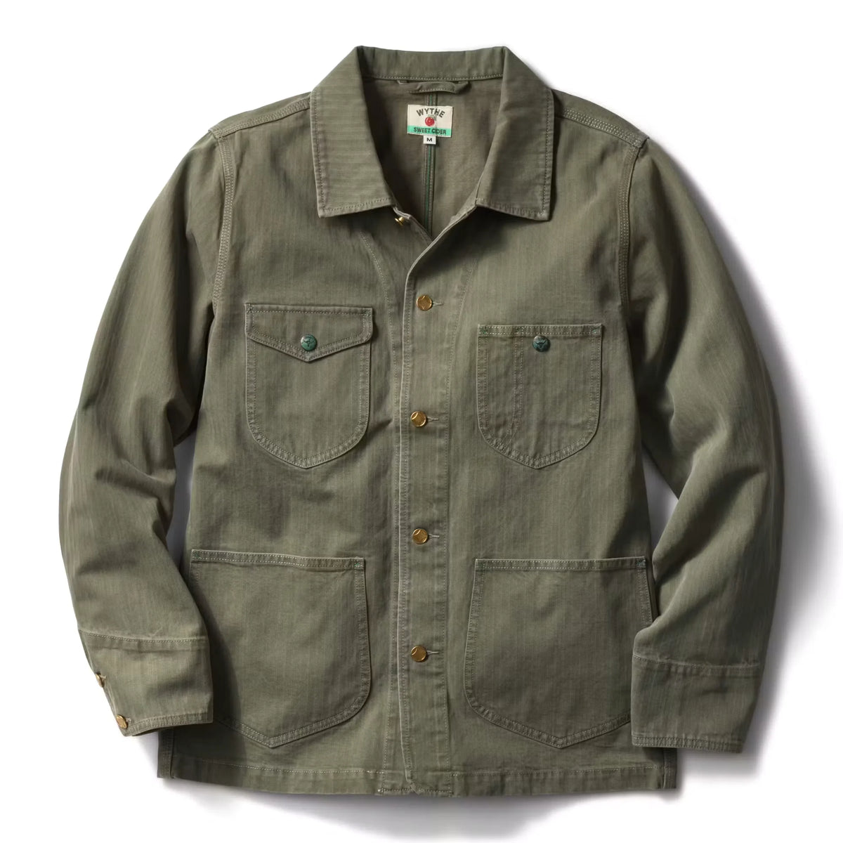 Japanese Herringbone Canvas Barn Jacket