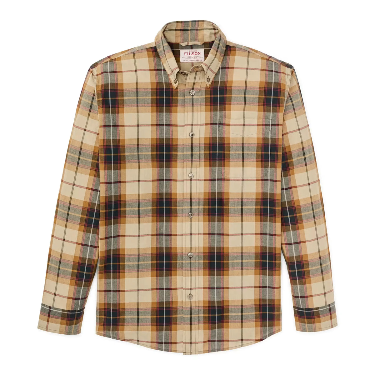 Long Sleeve Madras Shirt