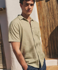 Classic Stretch Selvage Short Sleeve Shirt