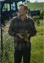 Legendary Whitetails Mens Flannel Long Sleeve Button Down 100% Cotton Shirt