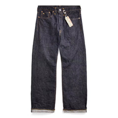 Relaxed Straight Fit Selvedge Denim Jeans