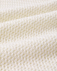 Crochet Johnny Collar Polo