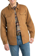 Legendary Whitetails Mens Flannel Lined Waxed Cotton Shirt Jacket