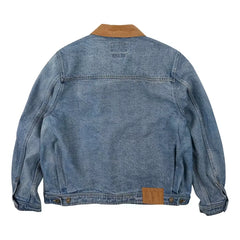 Washed Denim Trucker Jacket