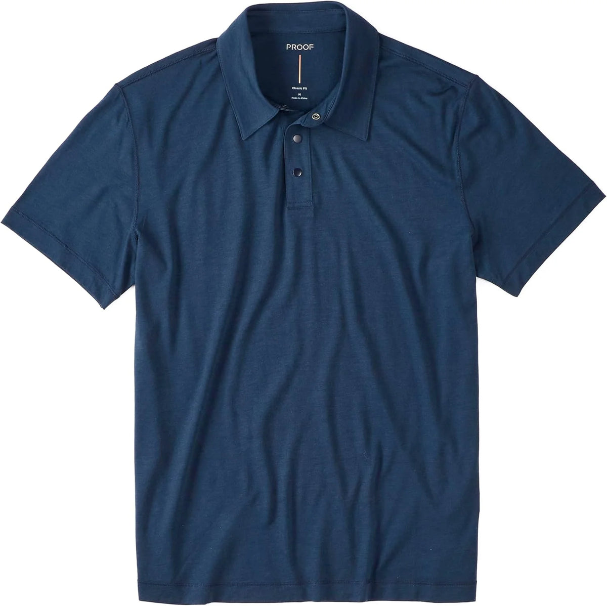 Huckberry Proof Men's 72-Hour Merino Wool Polo Shirt, Short Sleeve, Moisture Wicking & Odor Resistant