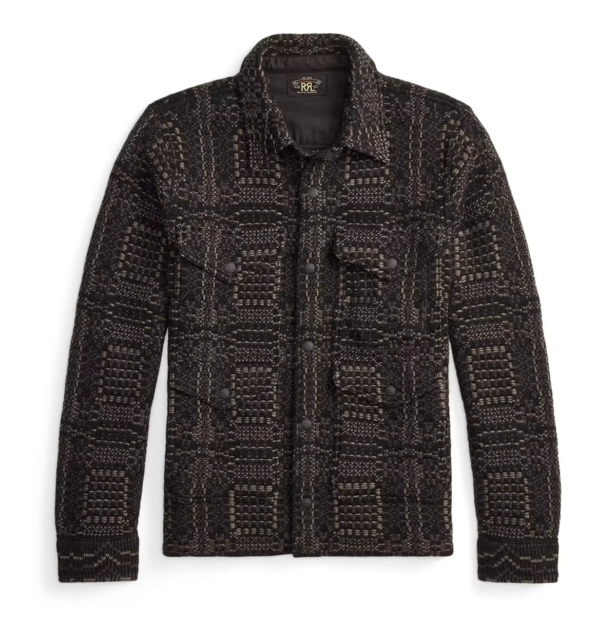 Worsted Wool Workshirt Cardigan