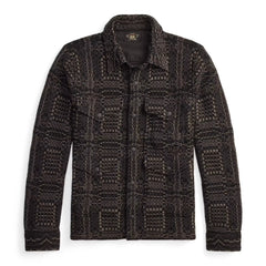 Worsted Wool Workshirt Cardigan