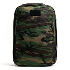 GR1 Waxed Woodland Camo Backpack - 21L