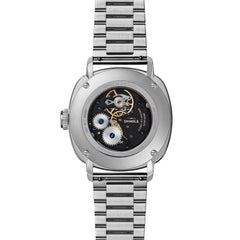 Mechanic 3H 39mm Silver Bracelet Watch
