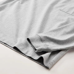 Huckberry Flint and Tinder American Heavyweight Pocket Longsleeve T-Shirt, Mens Shirt