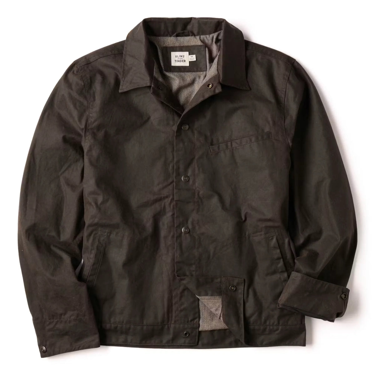 James Waxed Snap Jacket