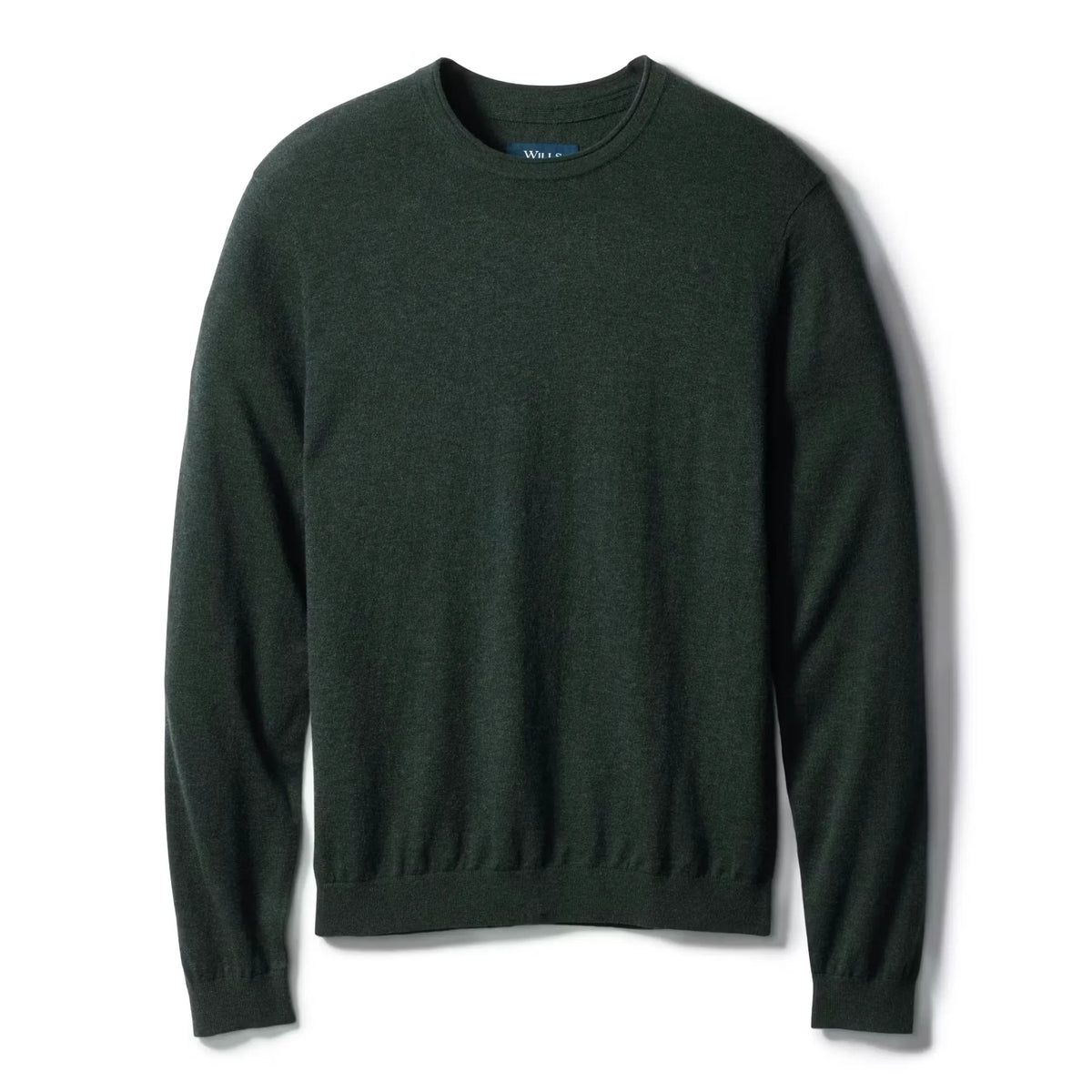 Lightweight Cotton-Merino Crewneck Sweater