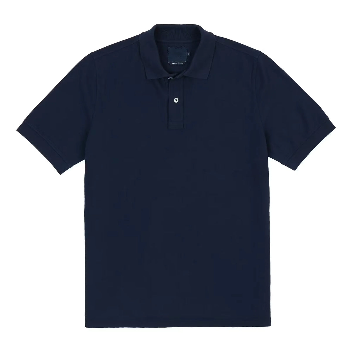 Washed Pique Cotton Polo Shirt