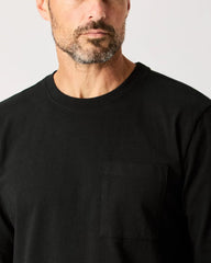 Long Sleeve American Heavyweight Pocket T-Shirt