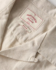 Embroidered Camp Collar Shirt
