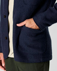 Boiled Wool Chore Blazer