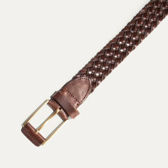 Leather & Braided Waxed Cord Belt