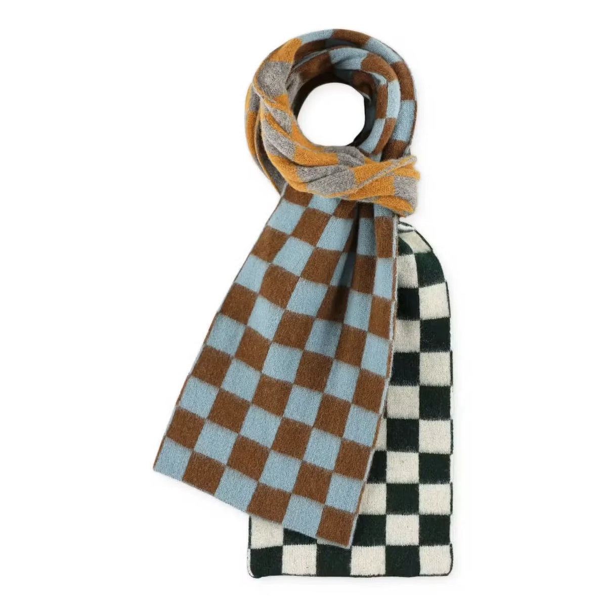 Cosmic Checkerboard Scarf