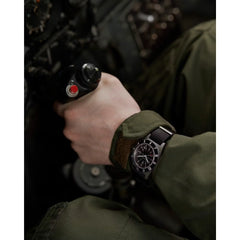 Stainless Steel Navigator With Date Field Watch