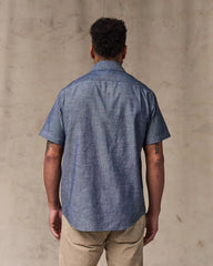 Short Sleeve Chambray Shirt